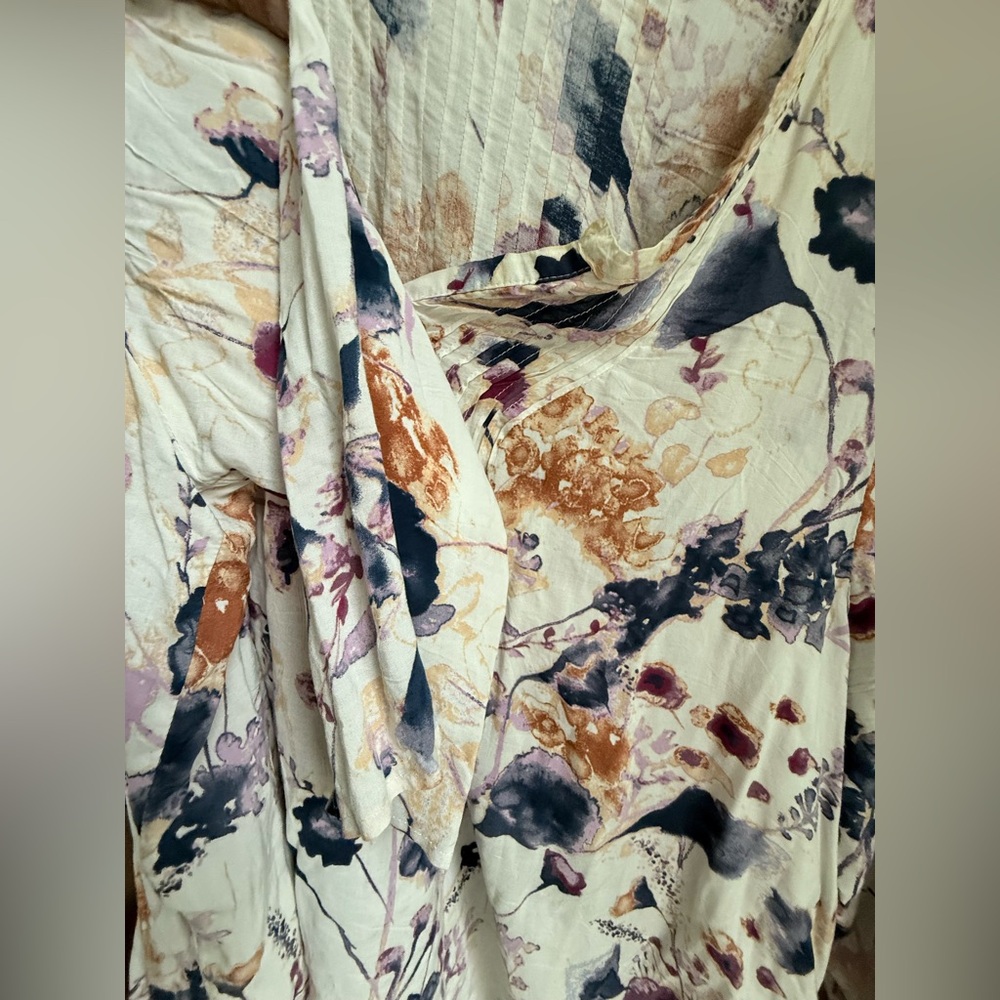 Rose & Thyme White, Blue and Orange Tunic - Picture 6 of 10